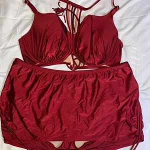 2 pc Lane Bryant swimsuit